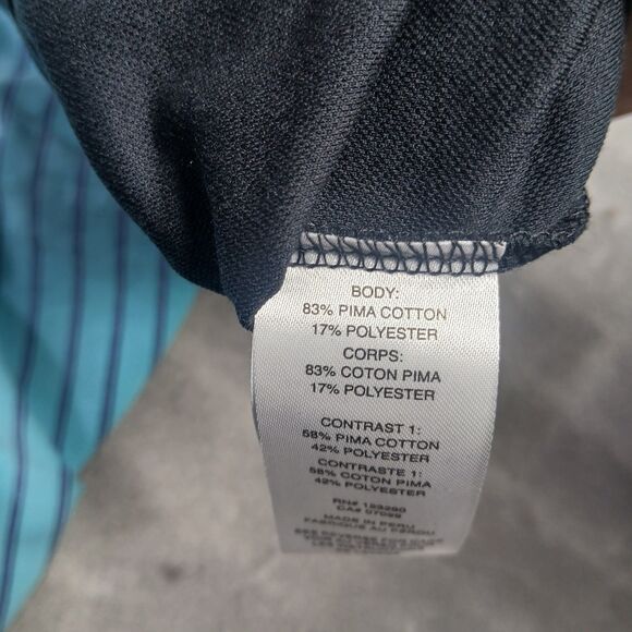 Lot (2) Polo Shirts Mens M Travis Mathew Peter Millar Golf Performance Stretch - Picture 5 of 8